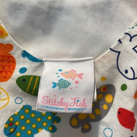 STITCHY FISH- FISH BUBBLE SIZE 9 MONTHS - Picture 3 of 3